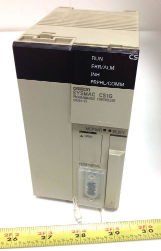 OMRON SYSMAC CPU UNIT PROGRAMMABLE CONTROLLER CS1G-CPU44-V1