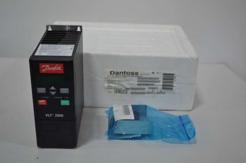 New danfoss vlt2807pt4b20str1dbf00a00c0 vlt 2800 1.7kva ac drive d383900 for sale