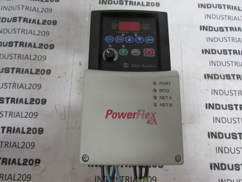 ALLEN BRADLEY POWER FLEX 40 DRIVE # 22B-D2P3N104 USED