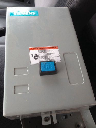 Siemens 14CUC32BA Class 14 Magnetic Starter Enclosure NEW