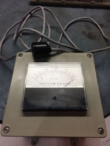 MILLIBAR MILLITORR VACUUM PUMP GAUGE MODEL VH-3