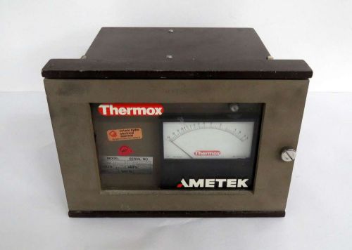 Ametek tm-ii thermox 115v-ac 3a amp trace oxygen gas analyzer b468822 for sale