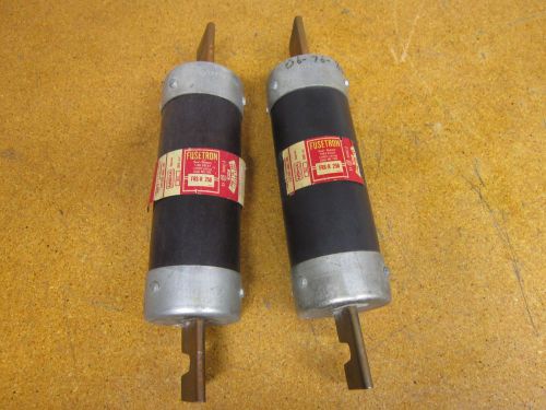 Fusetron FRS-R-250 Dual Element Time Delay Fuse 250A 600V (Lot of 2)