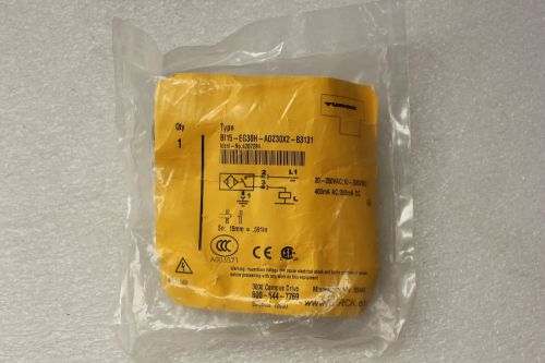 NEW TURCK PROXIMITY SENSOR BI15-EG30H-ADZ30X2-B3131  (S11-T-19B)