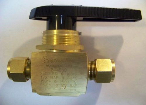 Swagelok / Whitey B-45S8 Brass 40 Series 1/2&#034; Ball Valve, Tube Fittings Auction