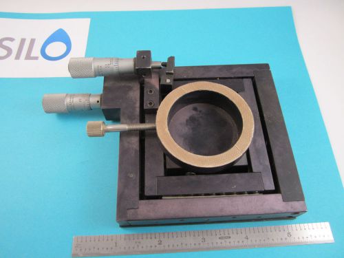 OPTICAL MICROMETER POSITIONER LASER OPTICS #15 POSITIONING