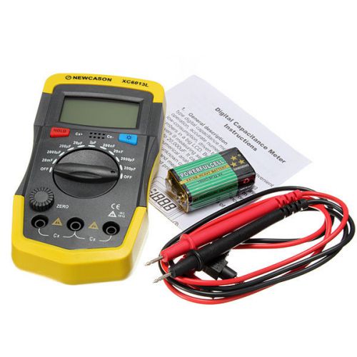 Capacitor Meter Digital LCD XC6013L Capacitance Capacitor Tester Circuit+Battery