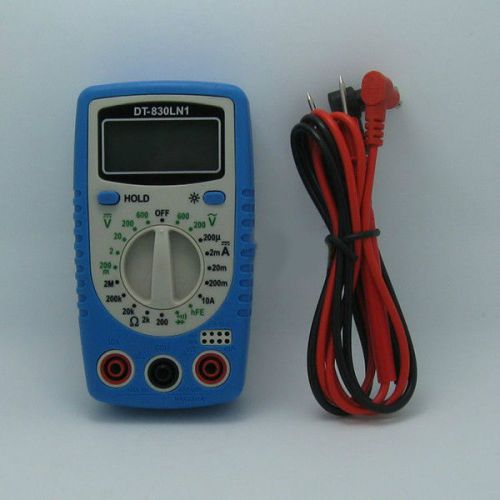 DT830LN1 Digital Multimeter with Buzzer Ohmmeter Voltmeter Ammeter Volt ohm Test