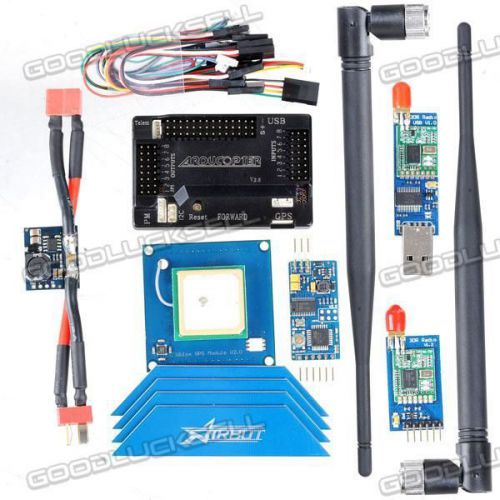 APM 2.6 ArduPilot Flight Controller+GPS+3DR 915+Minimosd+Current Sensor US stock