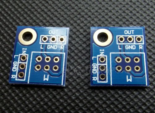 2pc pcb for a 50k potentiometer tin-spraying for sale