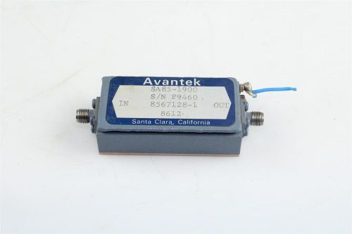 RF AMPLIFIER AVANTEK 8GHz - 18GHz SA85-1900