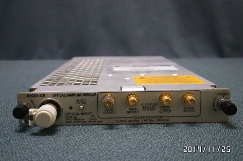 TEKTRONIX 80C01-CR 20GHZ OPTICAL SAMPLING MODULE CSA8000 CSA8000B