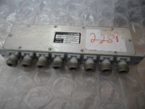 ELISRA Power Divider Splitter 8-Way 100-180 MHz MW12160 N-Type - SMA