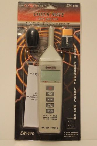 ~~ Galaxy Audio CM-140 Handheld SPL Meter Excellent Condition ~~