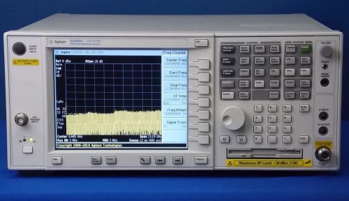 Agilent / HP E4445A Spectrum Analyzer 3Hz-13.2GHz Loaded w/Opts:110/111/115/122/