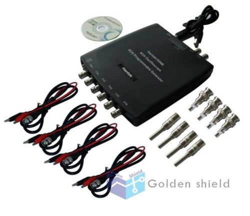 Hantek 1008b usb daq 8ch programmable generator oscilloscope 2.4msa/s 12bits for sale