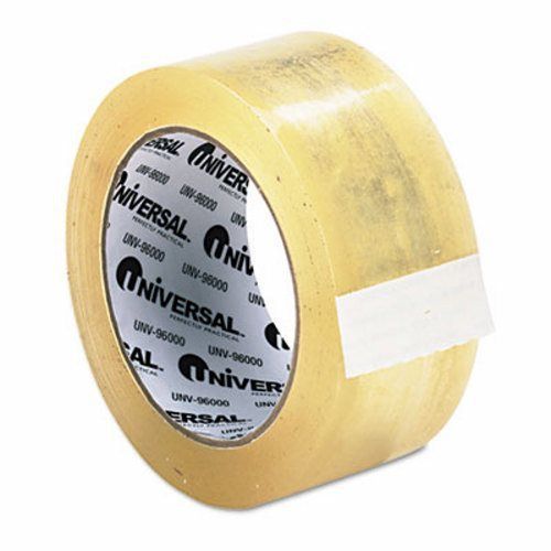 Universal Box Sealing Tape, 2&#034; x 55 yards, 3&#034; Core, Clear, 12 per Box (UNV96000)