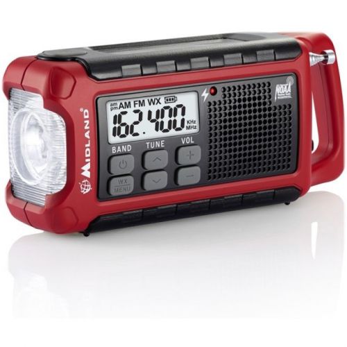 MIDLAND-2 WAY RADIOS ER200  EMERGENCY CRANK RADIO