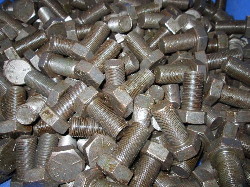 3/4-16 X 1-1/2&#034; GRADE 5 HEX CAP SCREW PLAIN LOT OF 10