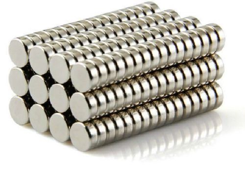 300pc 3mm x 1.5mm Disc Rare-Earth Neodymium Magnets Magnet 1/8 inch x 1/16 inch