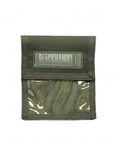 Blackhawk 90ID01BK Black Lightweight 6.5&#034;x5&#034; Neck Badge Pen I.D. Holder w/ Cord