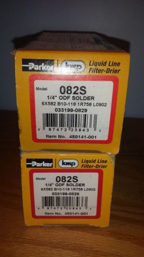 LOT OF 2 NIB Parker 082S Liquid Line Filter Dryer 1/4&#034; Sweat