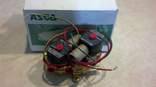 Asco Red-Hat II Solenoid Valve EF8344G050 3/8&#034; 120V 4Way