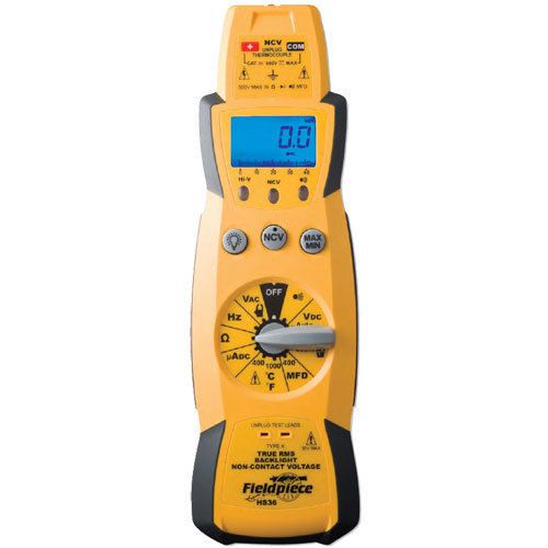 Fieldpiece hs36 expandable autoranging true rms stick multimeter w/backlight for sale