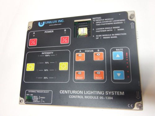 UNILUX INC. LIGHTING CONTROL MODULE 05-1384 05-1498