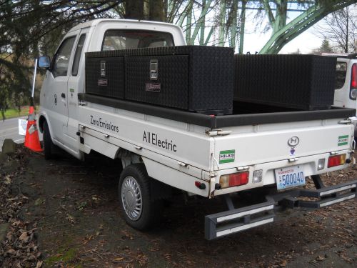 2009 miles truck electric vehicle w/ tool rack tool cabinet 35 mph street legal for sale