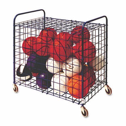 Champion sports lockable ball storage cart, 24-ball capacity, black (csilfx) for sale