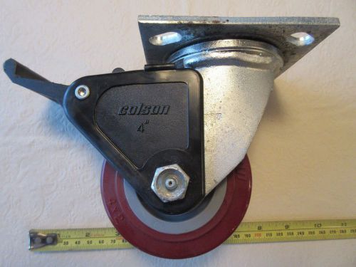 COLSON HEAVY DUTY 4 X 2 REAR BRAKING CASTERS