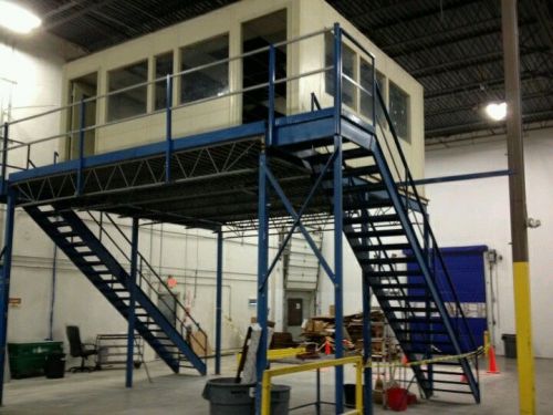 Mezzanine with office