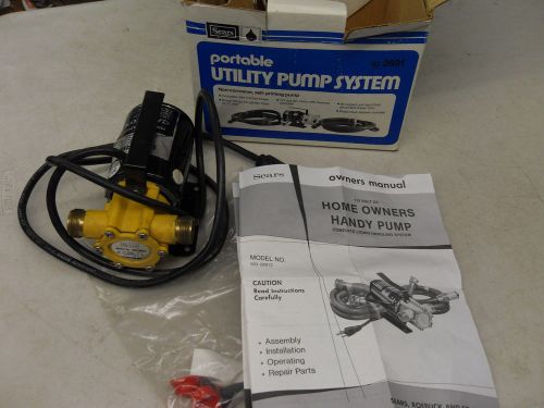 SEARS PORTABLE HANDY PUMP UTILITY PUMP USED