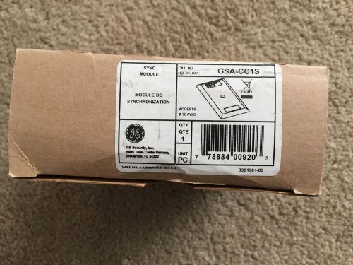 *NIB* *New* EST Edwards GE Mirtone GSA-CC1S Fire Alarm Sync Module