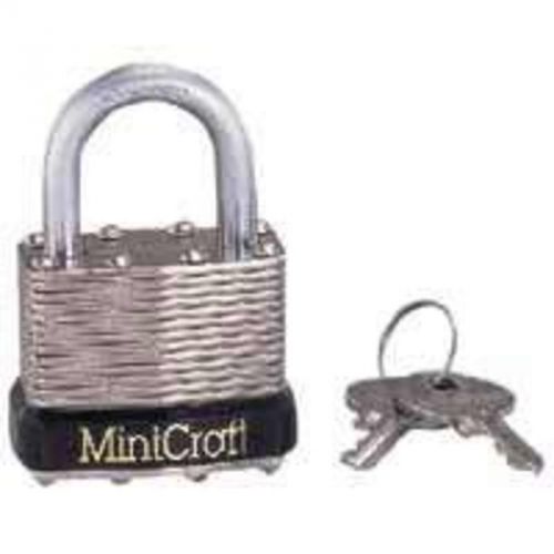 Padlock Laminated 2In 4Pin Stl MINTCRAFT Laminated Padlocks HD00038-3L Steel