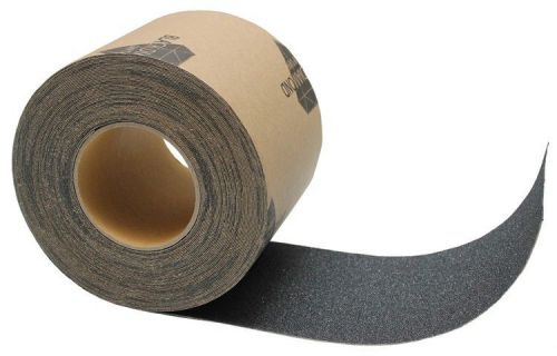 5&#034; x 60&#039; Black SAFETY GRIPTAPE Non Skid Grit FOR STAIRS &amp; MORE Anti Slip Grip