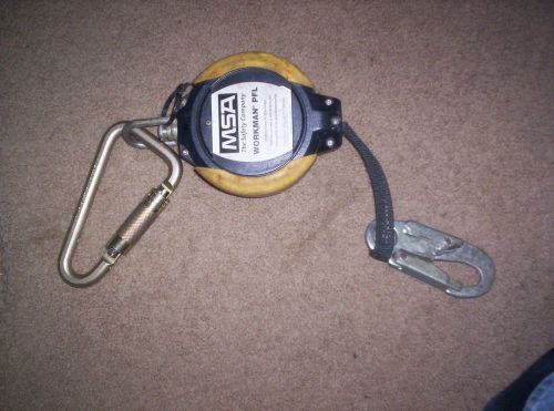 MSA The safety company Workman PFL Safety Harness Lanyard