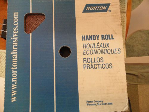 Norton 2&#034; X 50 Yds, 80 Grit, Sanding Roll, 662611-26299