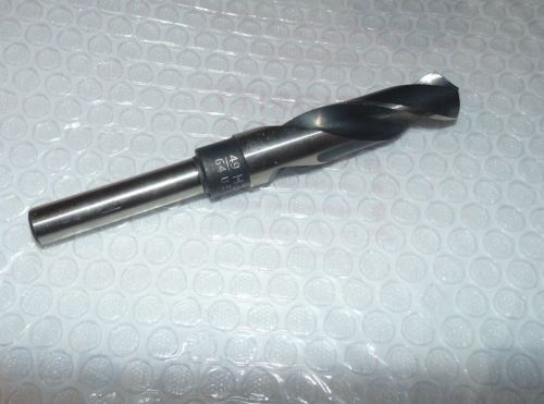 TWIST DRILL 49/64&#034; X 1/2&#034; SHANK X  6.25&#034; LONG DRILL BIT HIGH SPEED