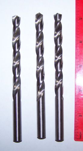 (3) 9.00mm (.354&#034;) HIGH SPEED STEEL DRILLS - JOBBER LENGTH