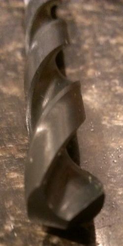 NEW PRECISION TWIST drill 7/16&#034; TAPER SHANK HIGH SPEED STEEL, BLACK OXIDE BIT