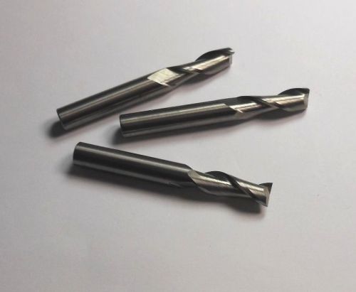 HERTEL Carbide Square End Mills 5/16&#034; 2FL 3/4&#034; x 2-1/2&#034; HCM20320E Qty 3 &lt;1892&gt;