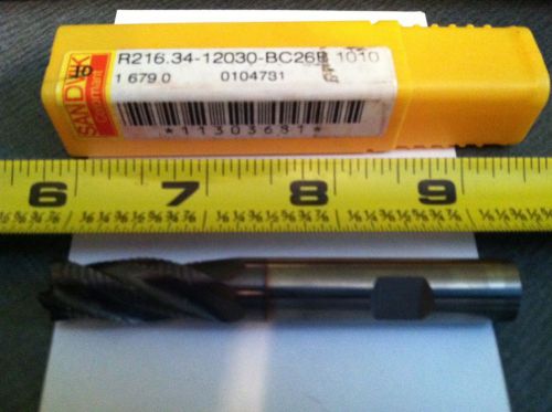 SANDVIK COROMANT R216.34-12030-BC26B 2.2440&#034;,GC1620,PVD,0.750 In Dia,6 In