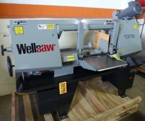 WELLSAW HORIZONTAL BAND SAW 1318 NEW (28398)