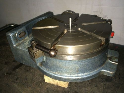 Yuasa 12&#034; Rotary Table Horizontal / Vertical fits Bridgeport Milling Machine