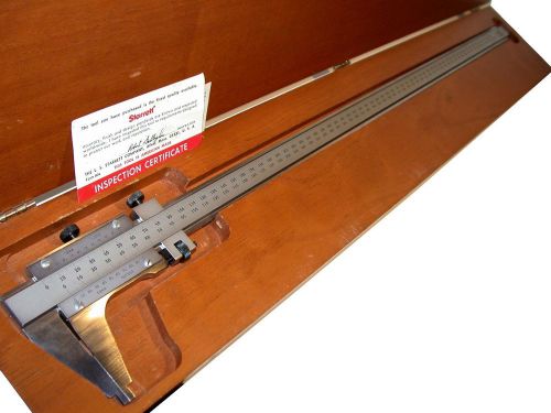 STARRETT 600MM .02MM VERNIER CALIPERS 123MZ-600