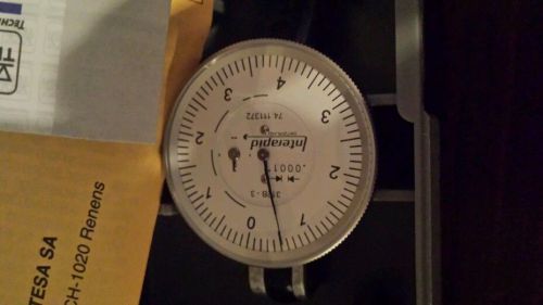 Interapid  tesa horiz test indicator - 312 b -3 .016  x .0001 for sale