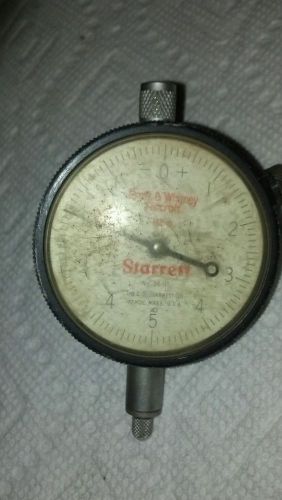 Starrett dial indicator.