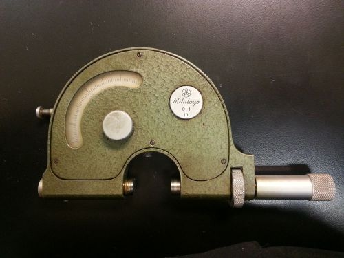 MITUTOYO 110088 PRECISION SNAP INDICATOR MICROMETER 0-1&#034; .0001&#034; MIC